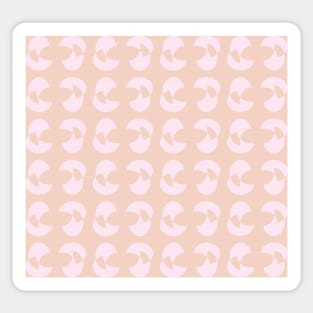 Peach // Abstract Sticker